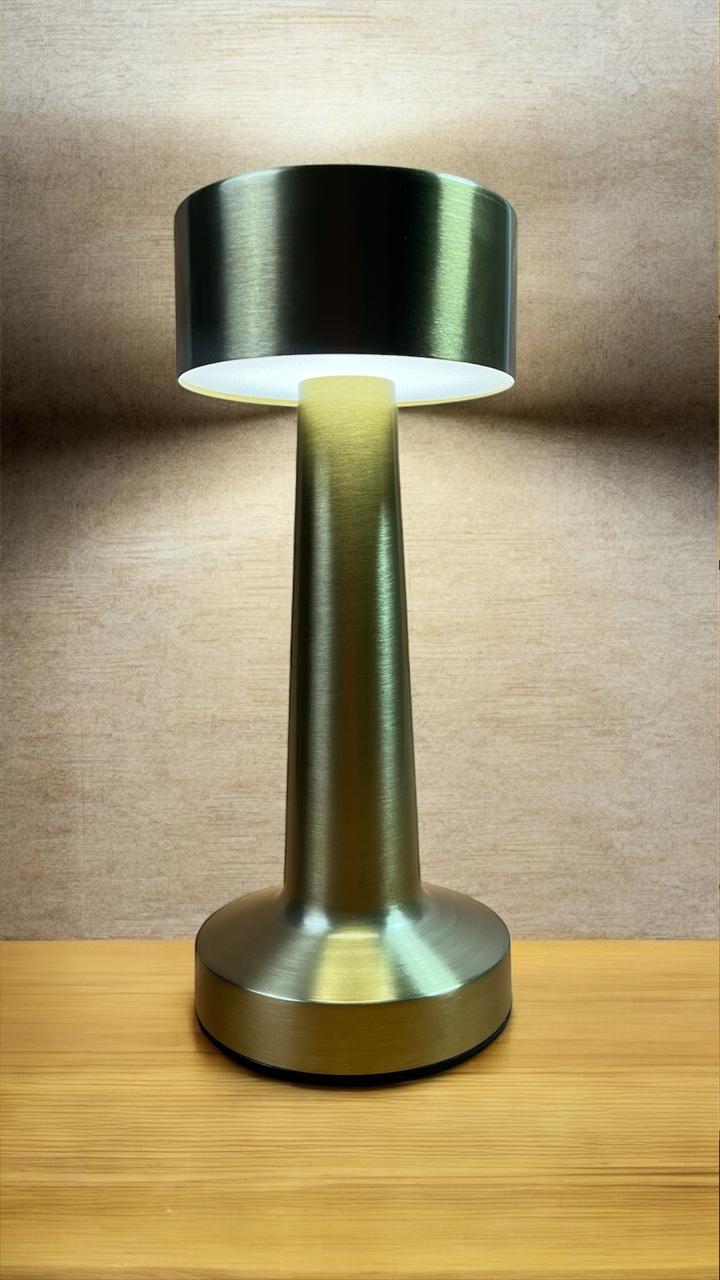 Metal Brass Led rechargeable Table Lamp