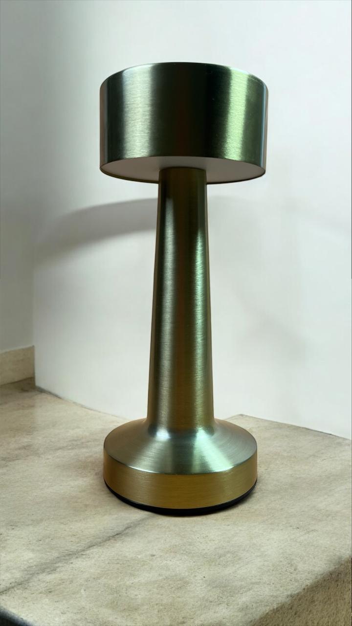 Metal Brass Led rechargeable Table Lamp